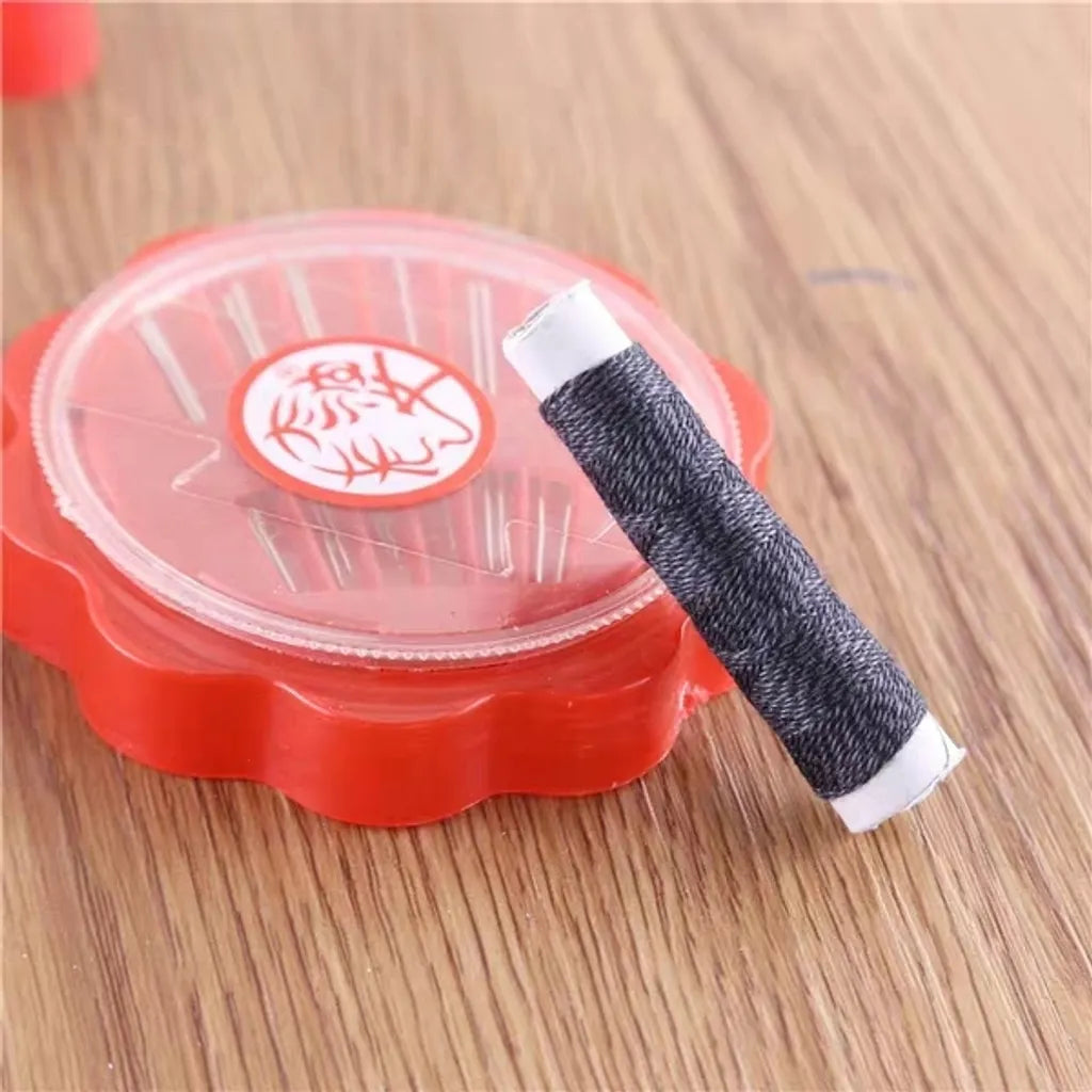 Flower Thread Box, Cloth Fabric Handy Needlework Tools, Thimble Buttons Mini Sewing Kit Organizer, Mini Sewing Kit Needle Threads Box Flower Thread Box, Cloth Fabric Handy Needlework Tools, Thimble Buttons Mini Sewing Kit Organizer, Mini Sewing Kit Needle Threads Box
